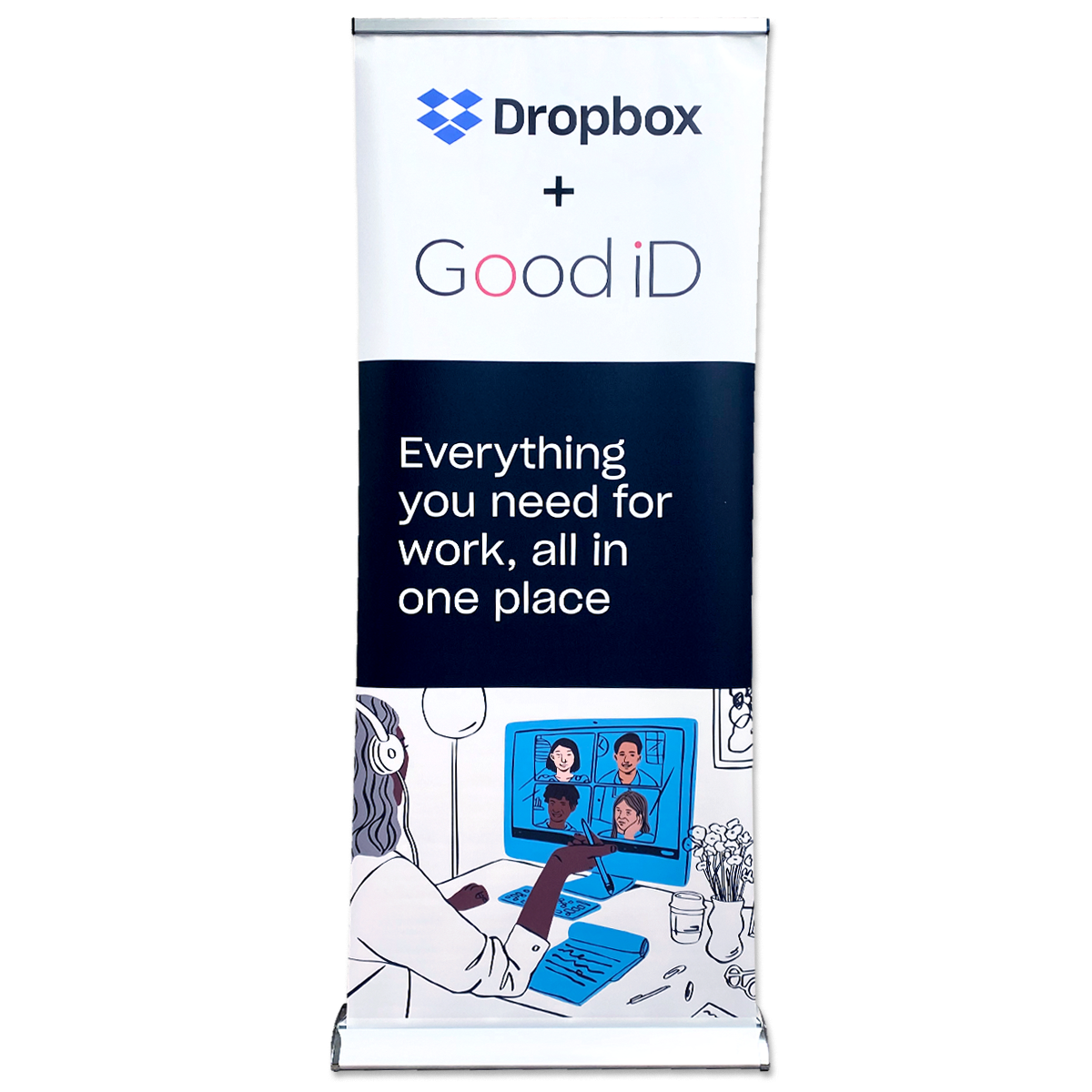 Good iD + Everything you need for Work, All in One Place (Black) - Banner