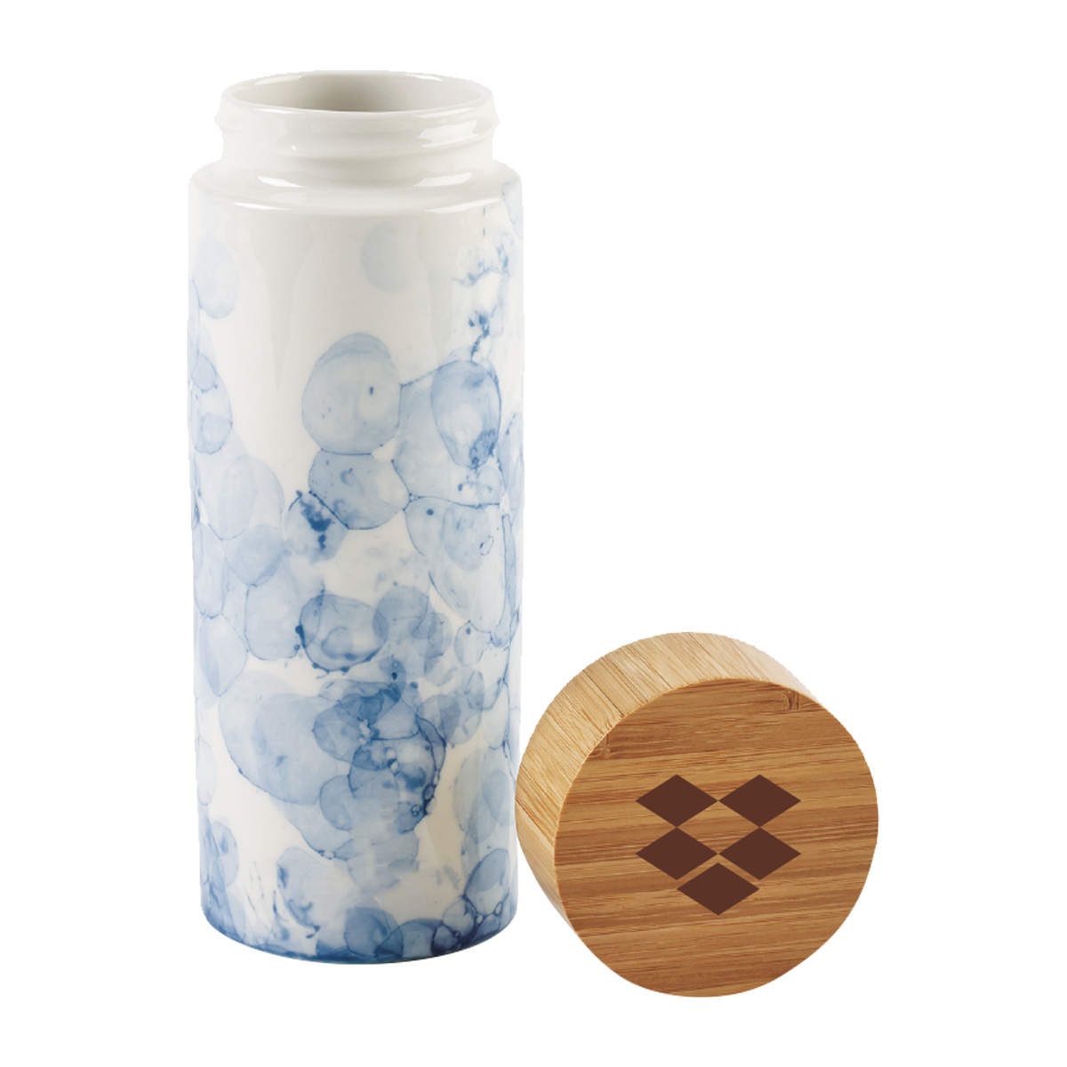 Dropbox - Celeste Bamboo Ceramic Bottle