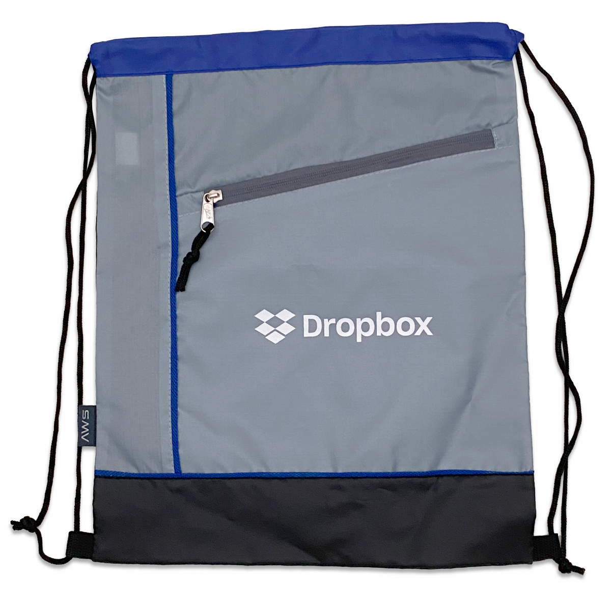 Dropbox Drawstring Backpack - Gray