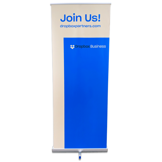 Join Us! Dropbox Business Pull-Up Banner