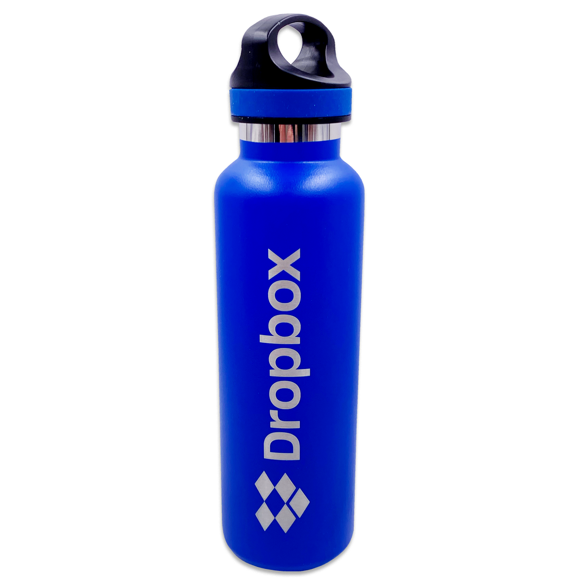 Stainless steel Chiseled 20 oz. Water Bottle, Blue