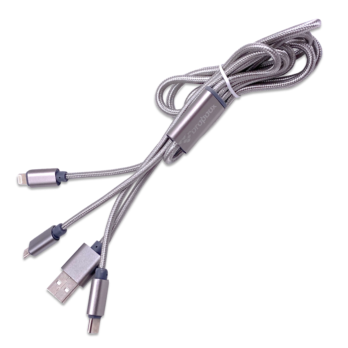 Virgo 3-in-1 Charging Cable, GRAY