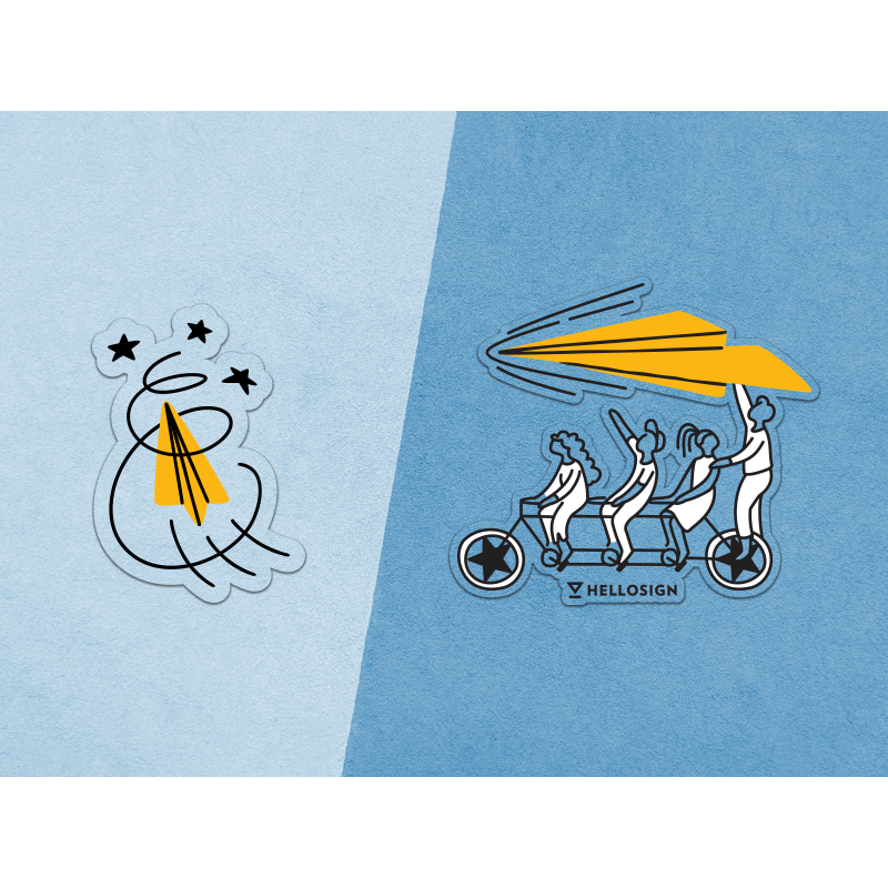 Dropbox - HelloSign Sticker Bundle